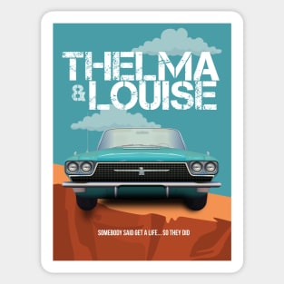 Thelma & Louise - Alternative Movie Poster Sticker